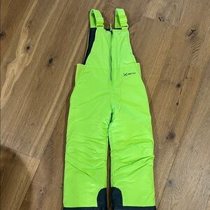 Arctix Kids Neon Green Snow Bib